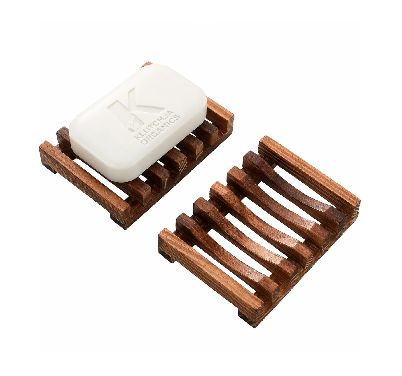 Natural Wood Soap Dish