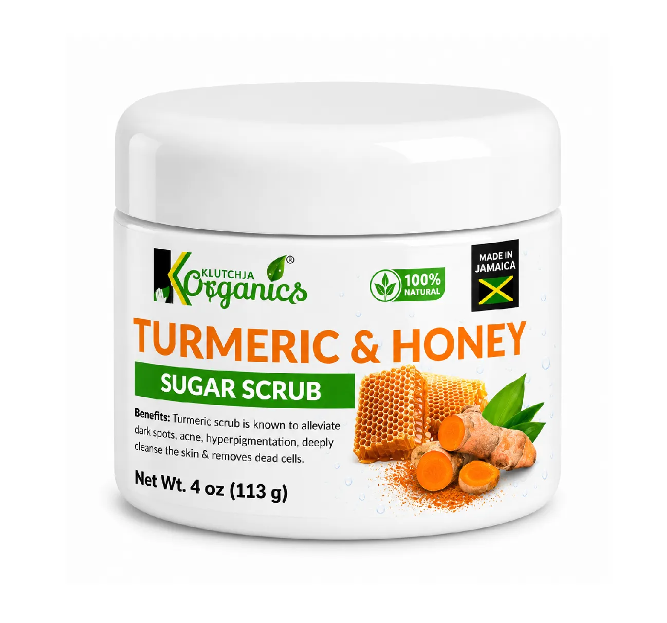 Turmeric Honey Face & Body Scrub