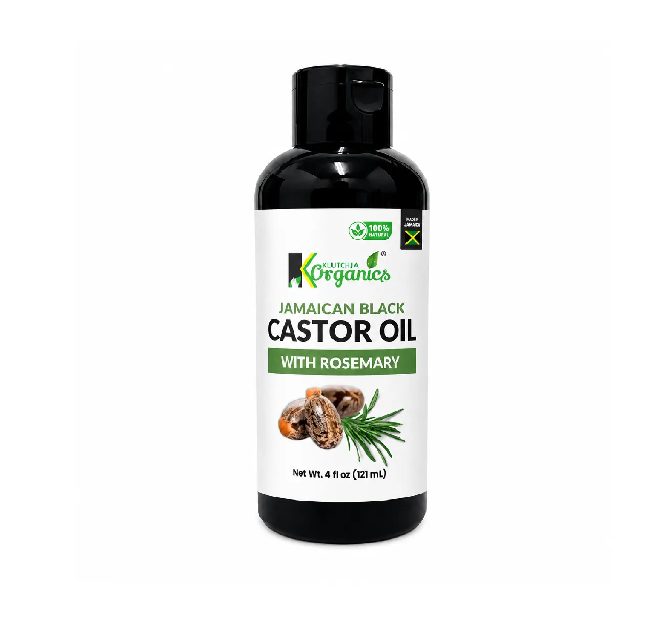 [KJO-OIL-JBC-ROS-02] Castor Oil w/ Rosemary (2 oz)