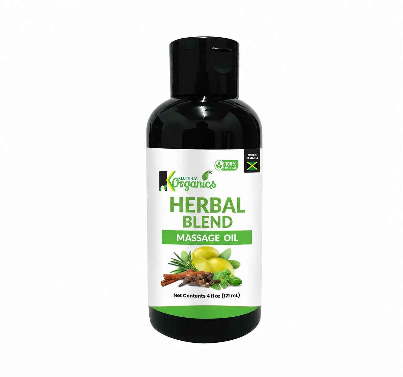 Herbal Blend Massage Oil (2 oz)