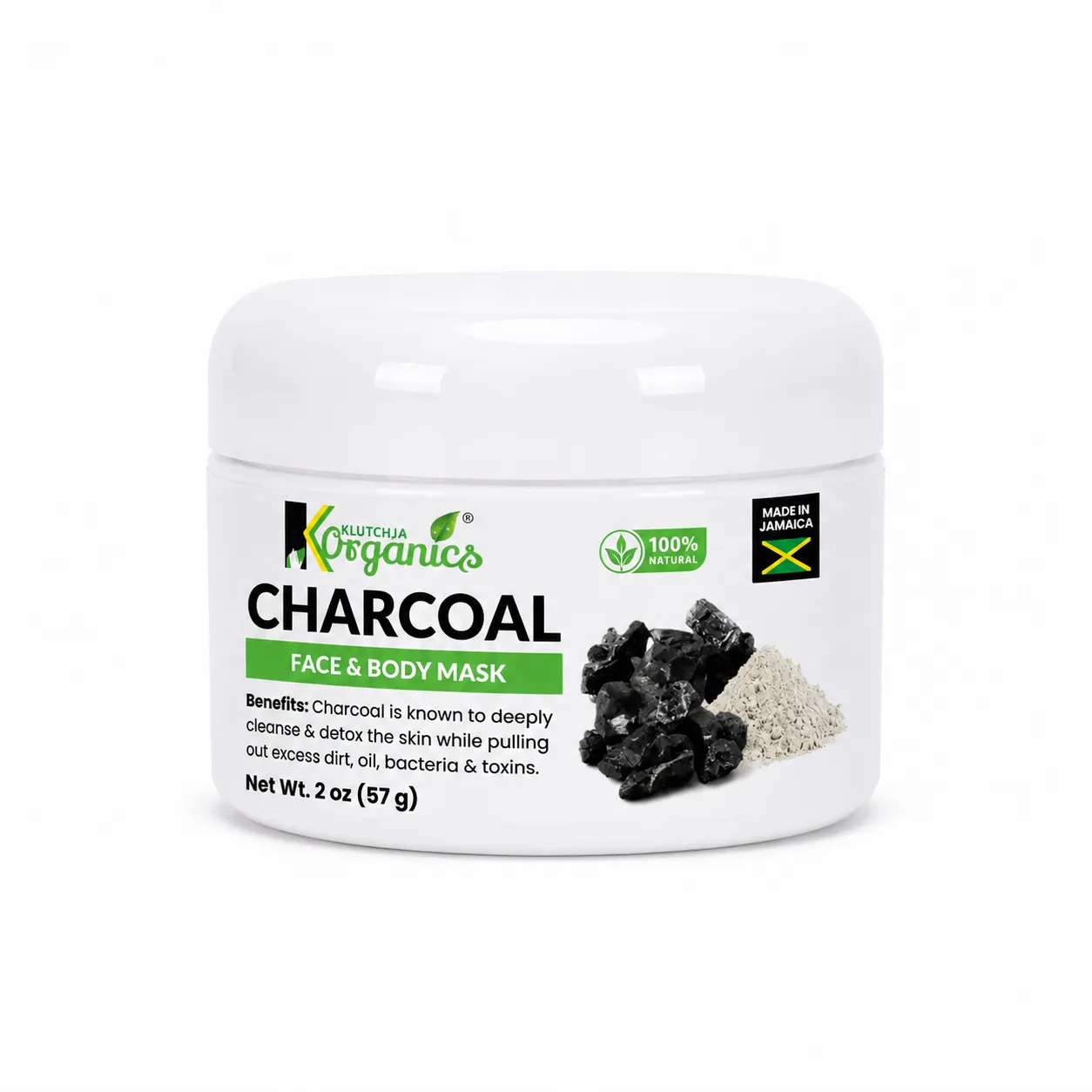 Charcoal Bentonite Clay Honey Mask
