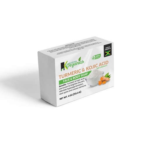 KlutchJa Turmeric and Kojic Acid soap